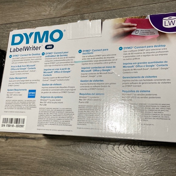 Dymo Label 450 With Label Rolls - Picture 4 of 6
